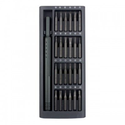 24-in-1 screwdriver set refined  aluminum alloy case multi-function cross screwdriver home office removable mobile phone